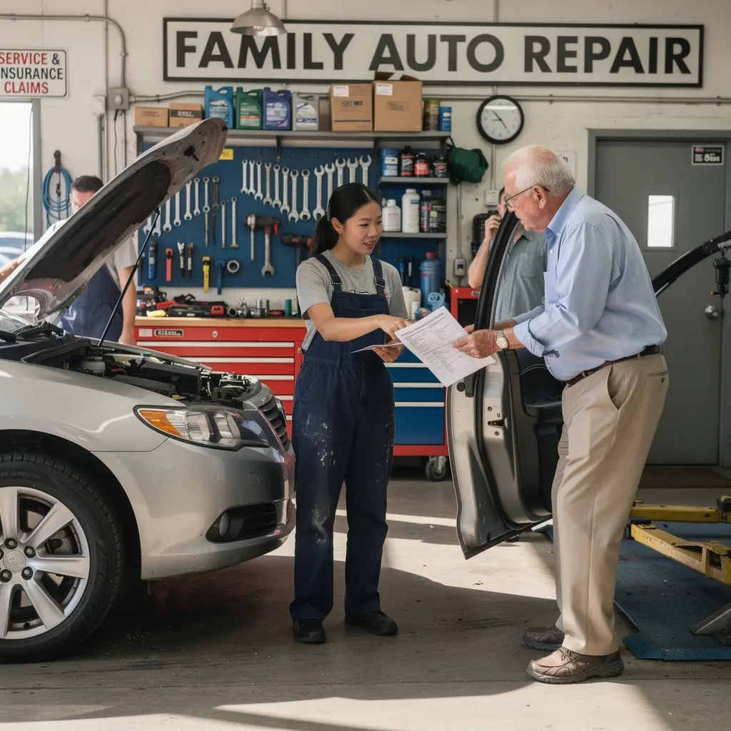 Изображение автомобиля с графикой, иллюстрирующей полное страховое покрытие.
